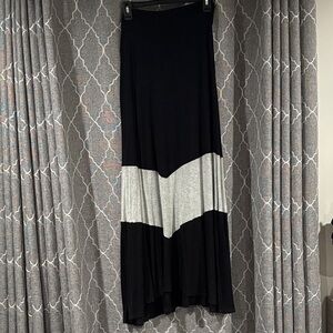 Elegant Black and Gray Women's Skirt